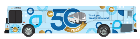 RTA's 50th Anniversary bus